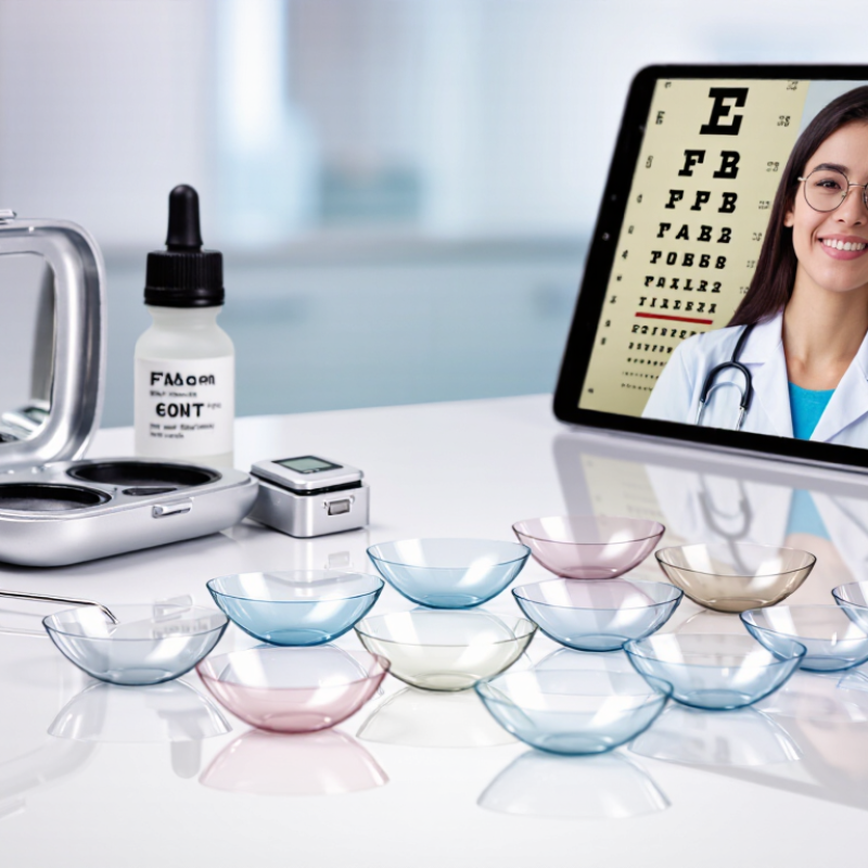 How to Choose Thinner Contact Lenses in 2026?