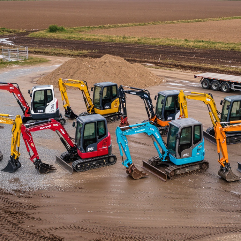 Top 10 Mini Excavators for Sale Worldwide