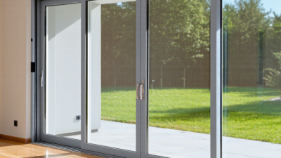 What Is a Thermal Break Aluminum Sliding Door System?