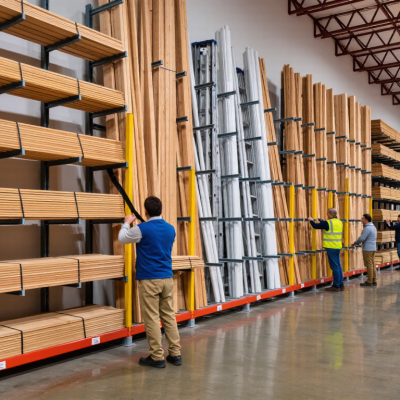 7 Tips for Storing Long Bulky Items in Hardware Stores?