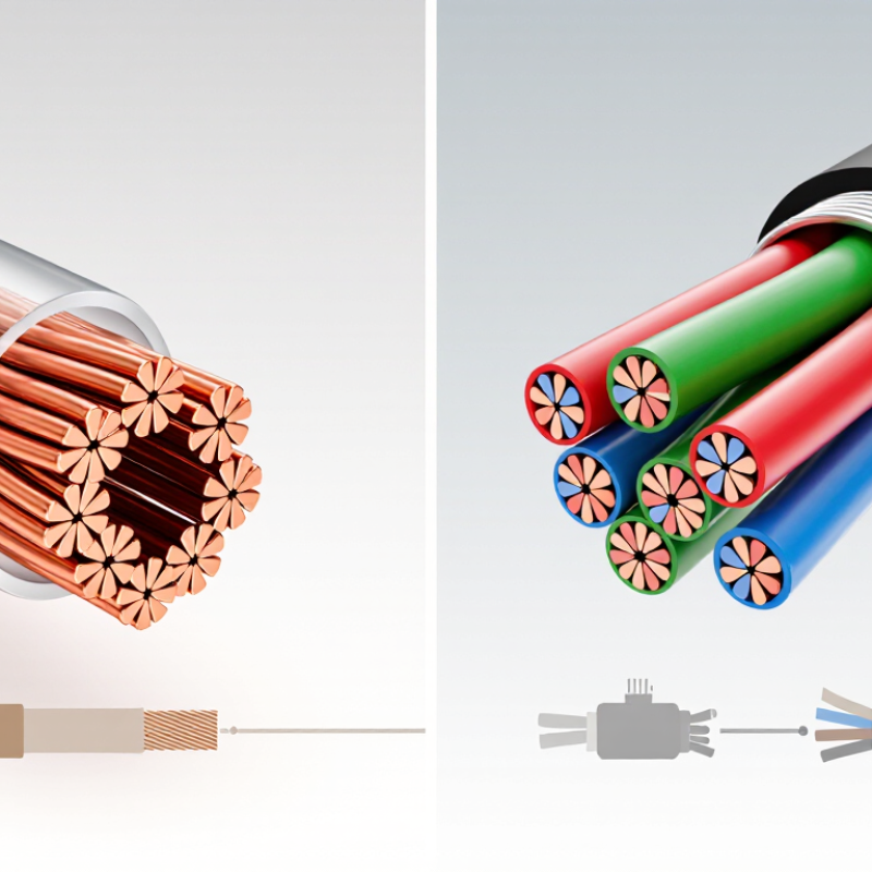 What Is the Difference Between Wire and Cable?