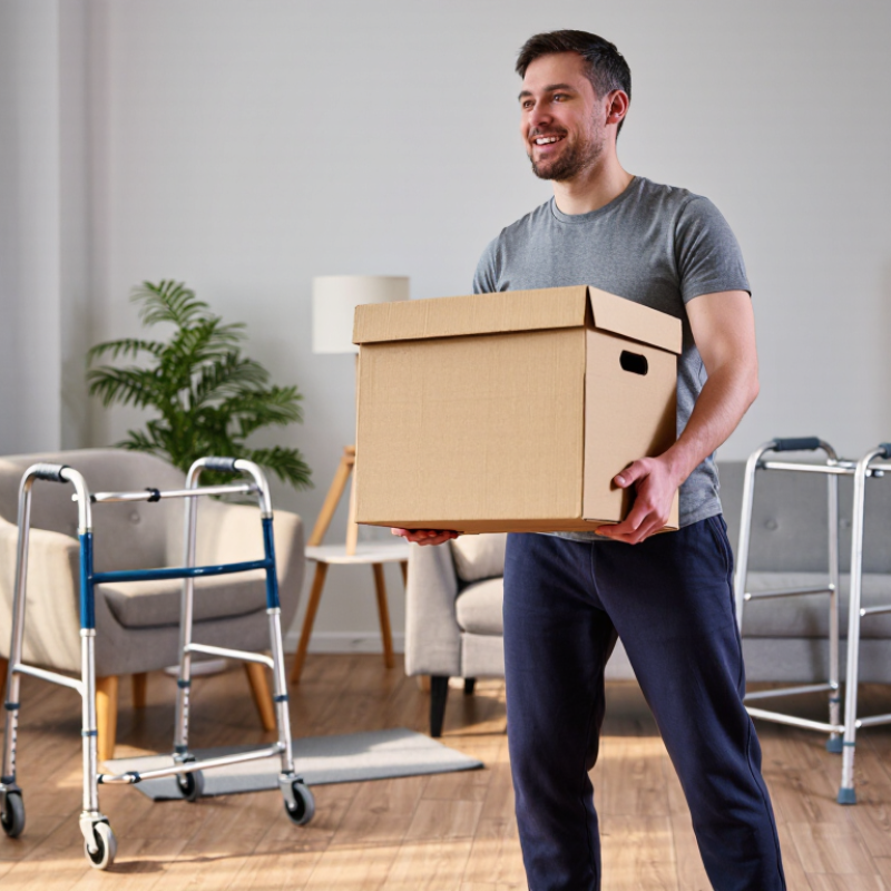 How to Safely Lift Heavy Objects With Orthopedic Implants?