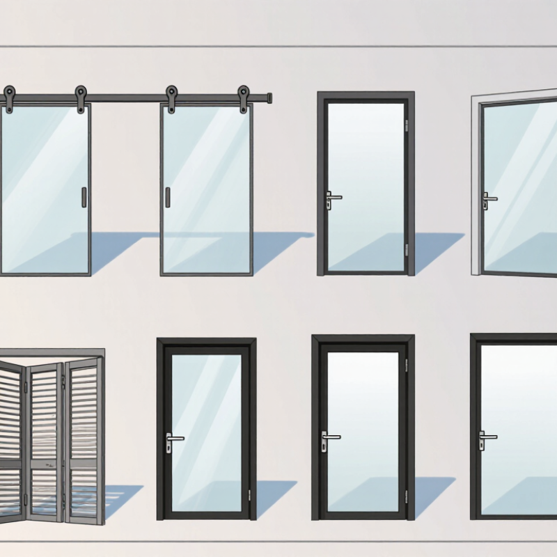 Top 10 Types of Aluminum Bathroom Doors for Global Buyers