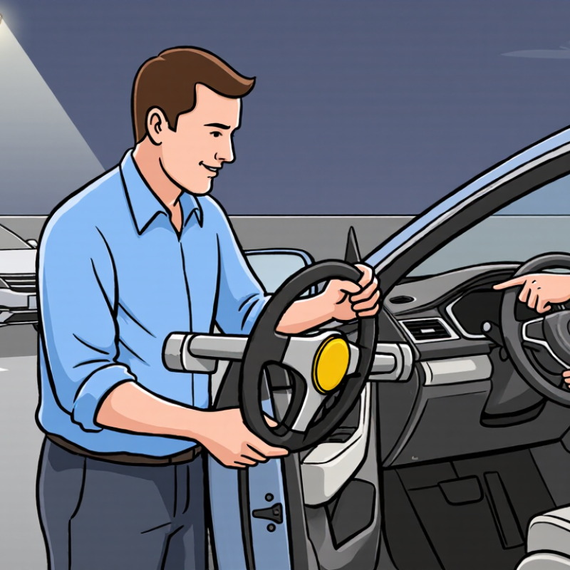How to Use The Club Steering Lock Safely?