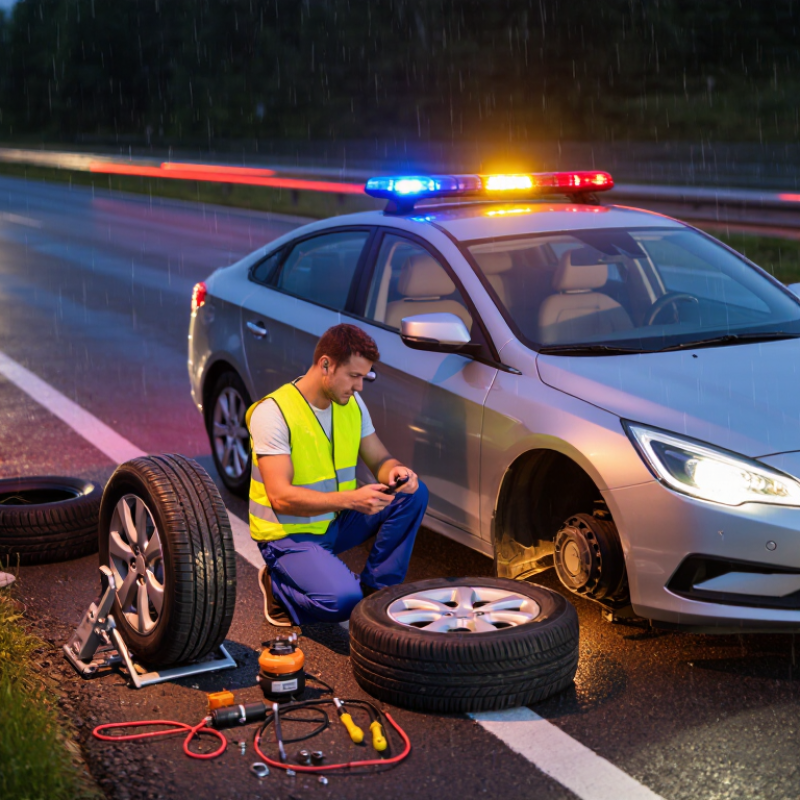 What Is Roadside Assistance Tire Repair and How It Works?