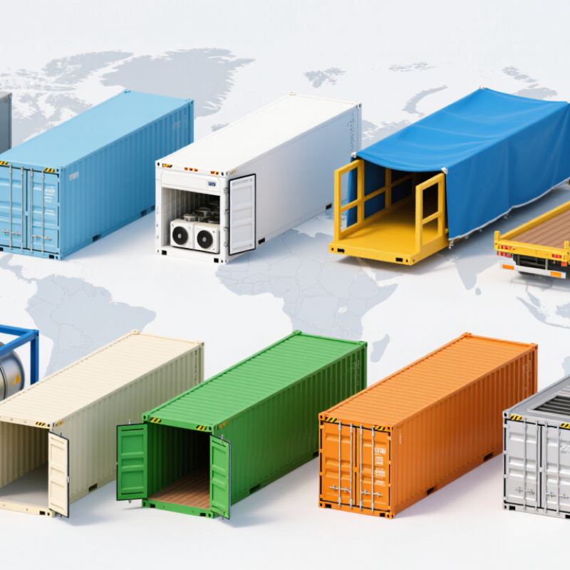 Top 10 Types of Shipping Containers for Global Buyers?