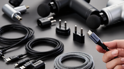 2026 Top Massage Gun Charging Cords for Global Buyers