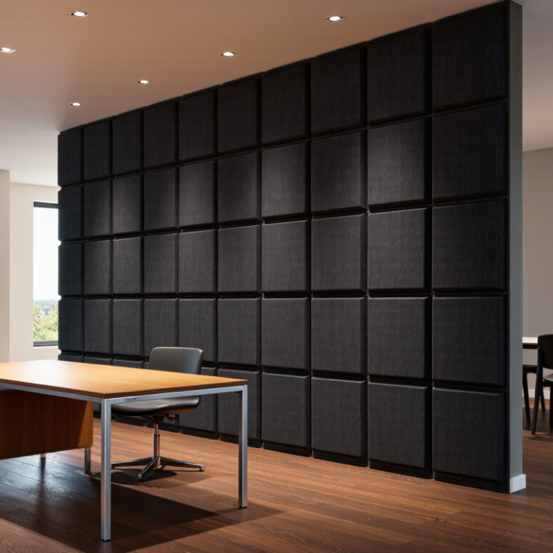 What Are the Best Black Acoustic Wall Panels?