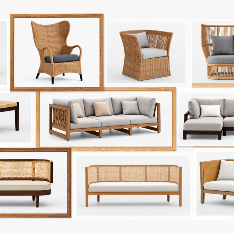 Top 10 Rattan Back Sofa Types for Global Buyers