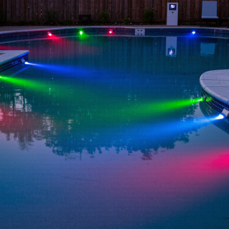Why Are My Pool Lights Flashing Different Colors?