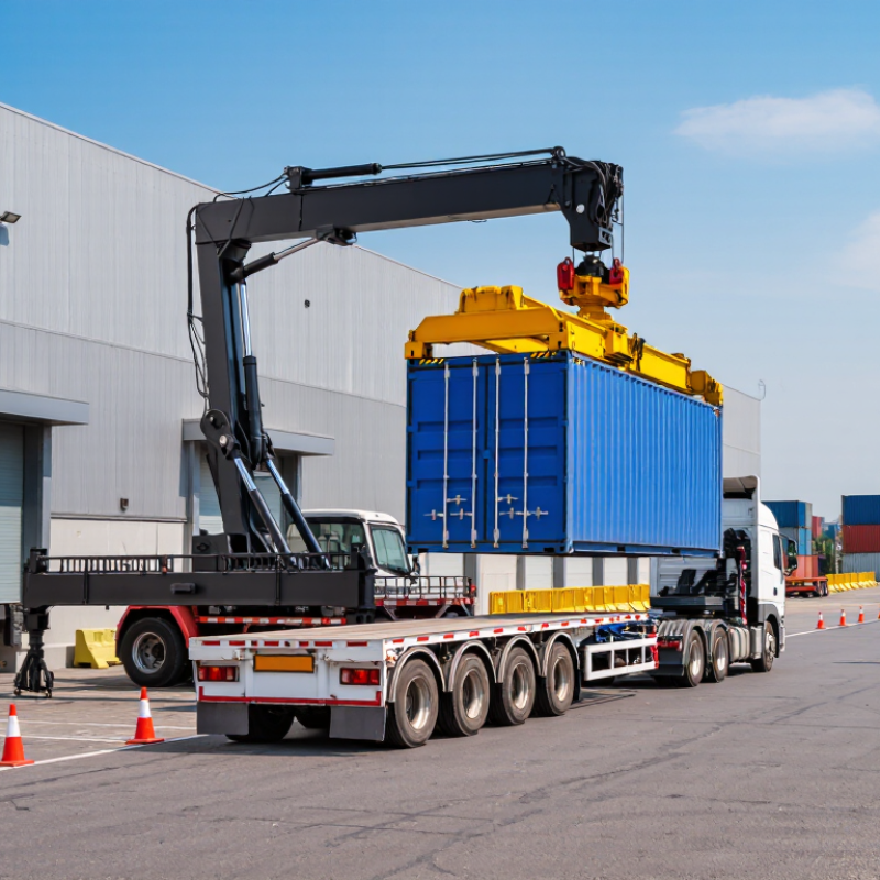 How to Choose a Side Loader Crane in 2026?