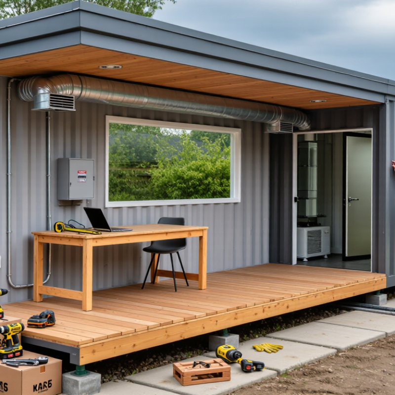 ¿Cómo construir una oficina contenedor DIY en mi patio 2026?