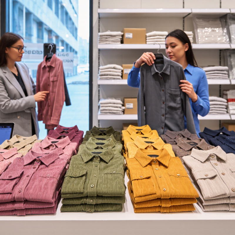 7 Tips for Sourcing Women Corduroy Shirts Wholesale
