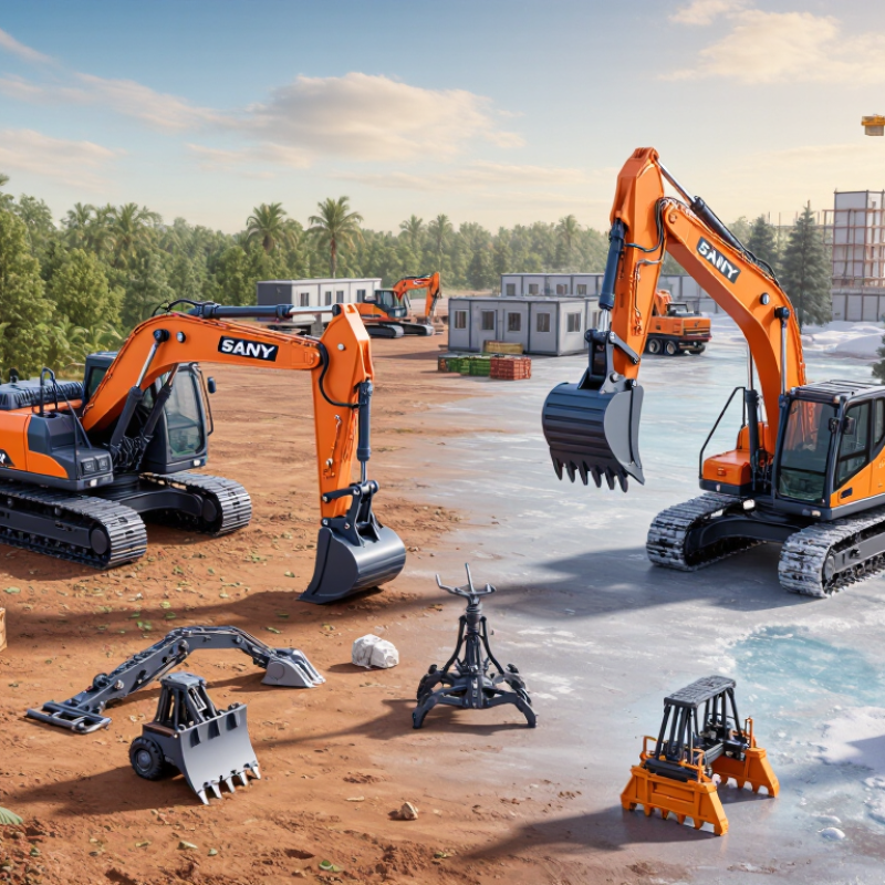 How to Choose Sany Excavators for Global Projects?