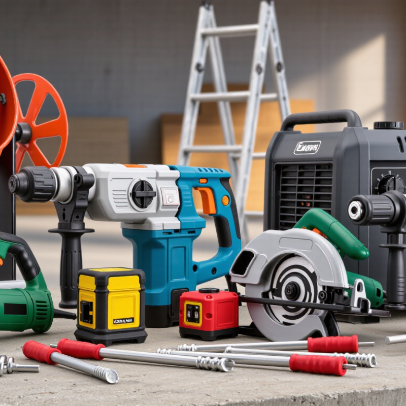What Are the Top 10 Construction Tools Made in China?