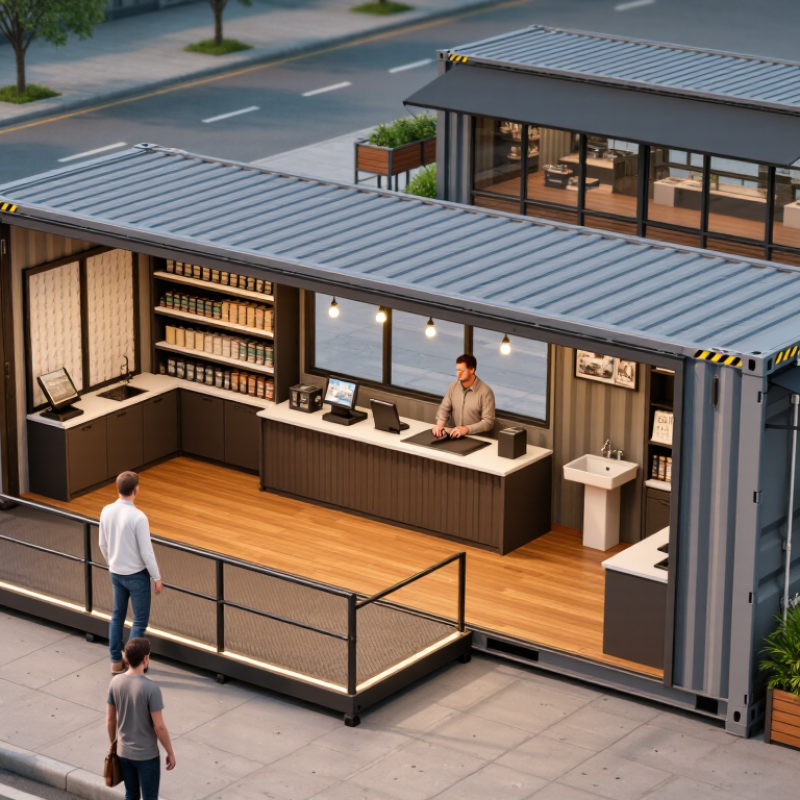 How to Choose the Best Retail Shop Container?