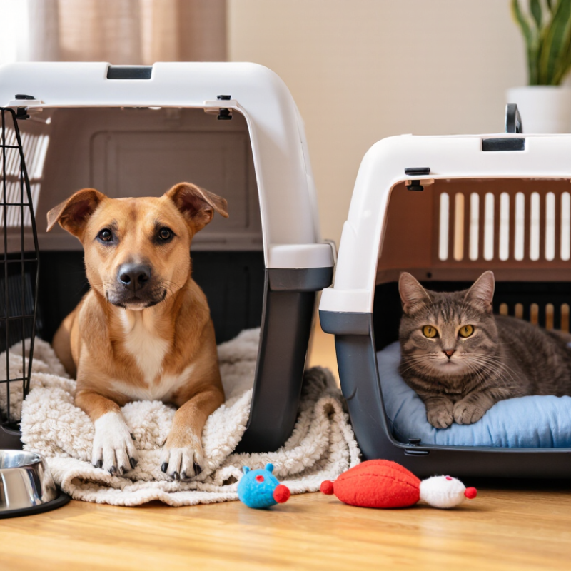 Why Do Pets Stress in Confinement Spaces and How to Help?