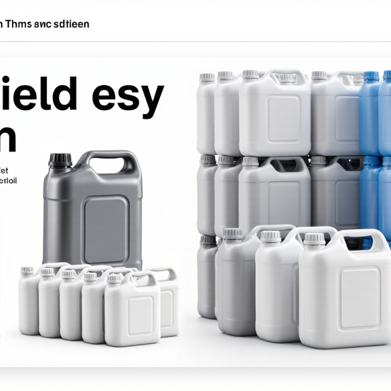 Top Plastic Jerry Can 5 Ltr Suppliers for Global Buyers