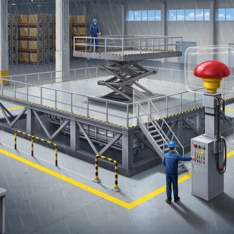 China Top Loading Platforms How to Test Emergency Stops?