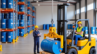 Why Choose a Forklift Drum Lifter for Safer Handling?