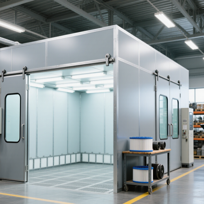 Why Buy a Used Paint Booth for Sale?