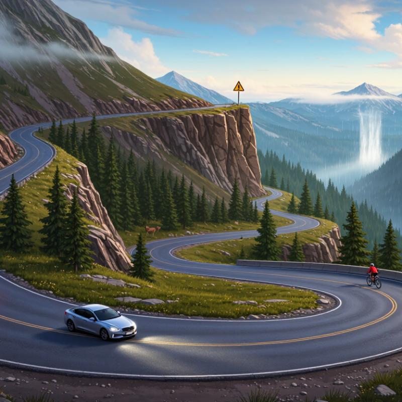 How to Drive Safely on Mountain Roads Driving Safety Tips