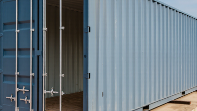 How to Choose the Best 40ft Storage Container?