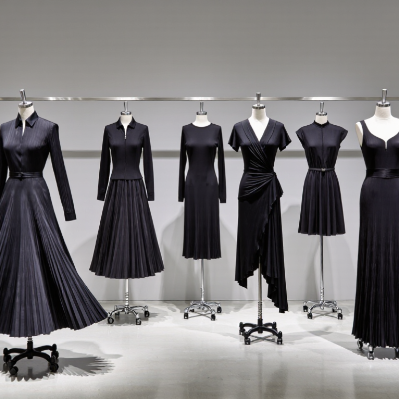 7 Best Black Pleated Dresses for Every Occasion