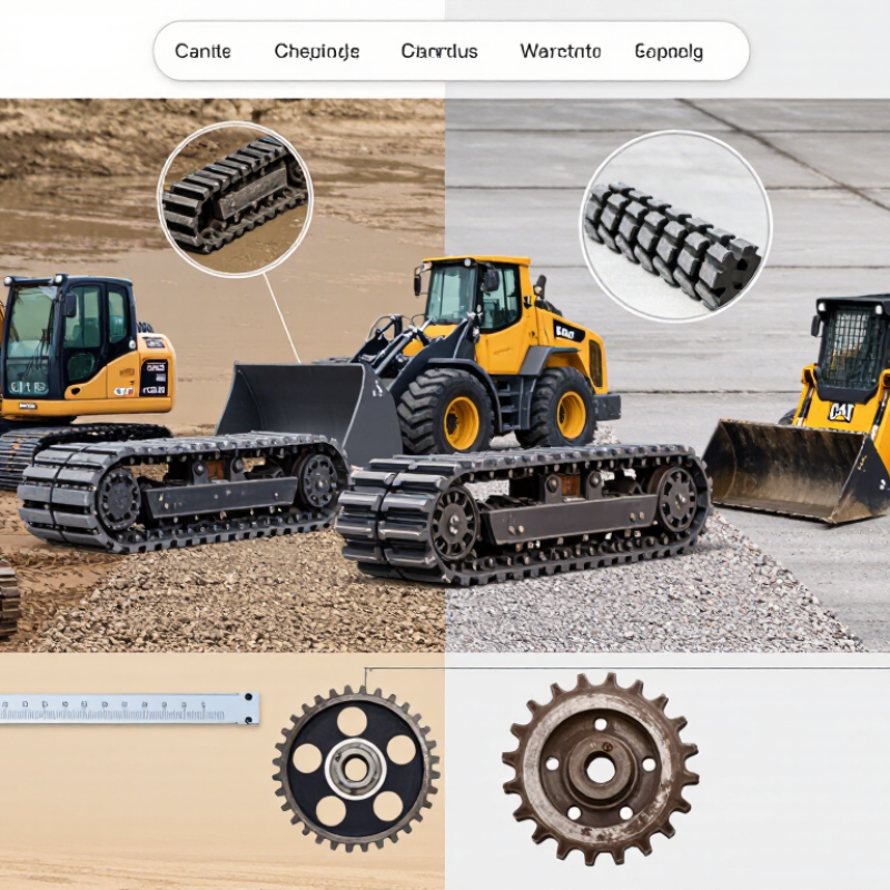 How to Choose the Right CAT Rubber Tracks for Your Machine?