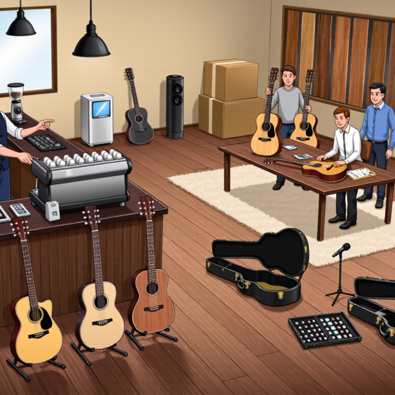 How to Source Coffee House Acoustic Guitars in 2026?