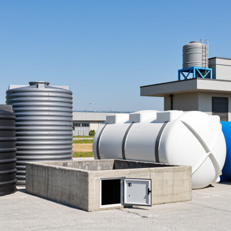 What Are the Top Types of Large Water Tanks?