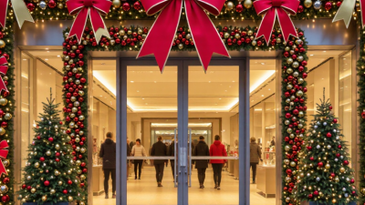 How to Choose Christmas Door Decorations for Retail