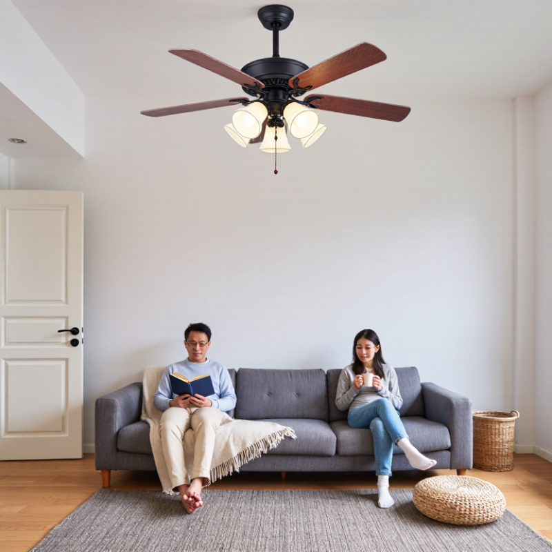 How to Use Ceiling Fans in Winter to Save Energy?