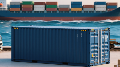 Why Choose a 20ft Storage Container for Global Shipping?