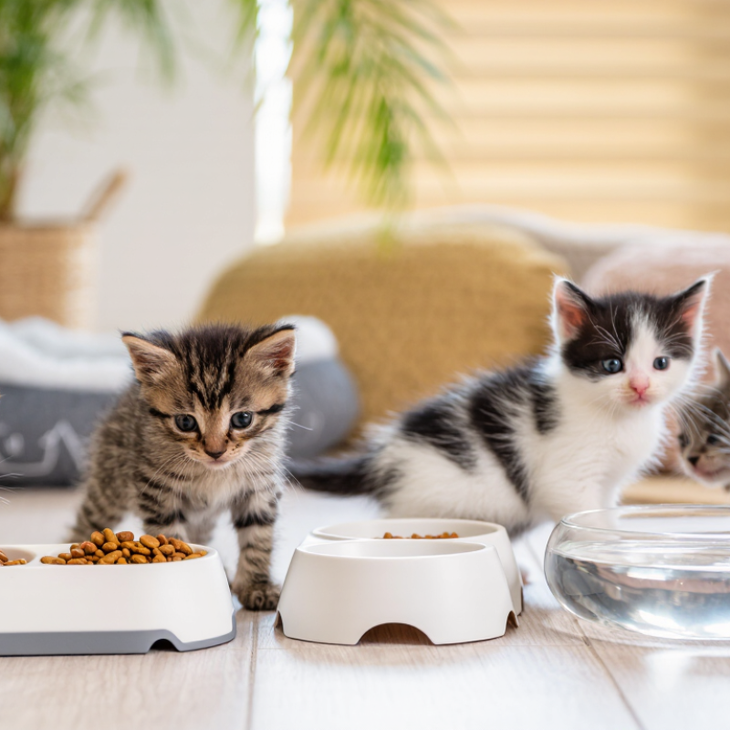 How to Set Feeding Times for Kittens Correctly?