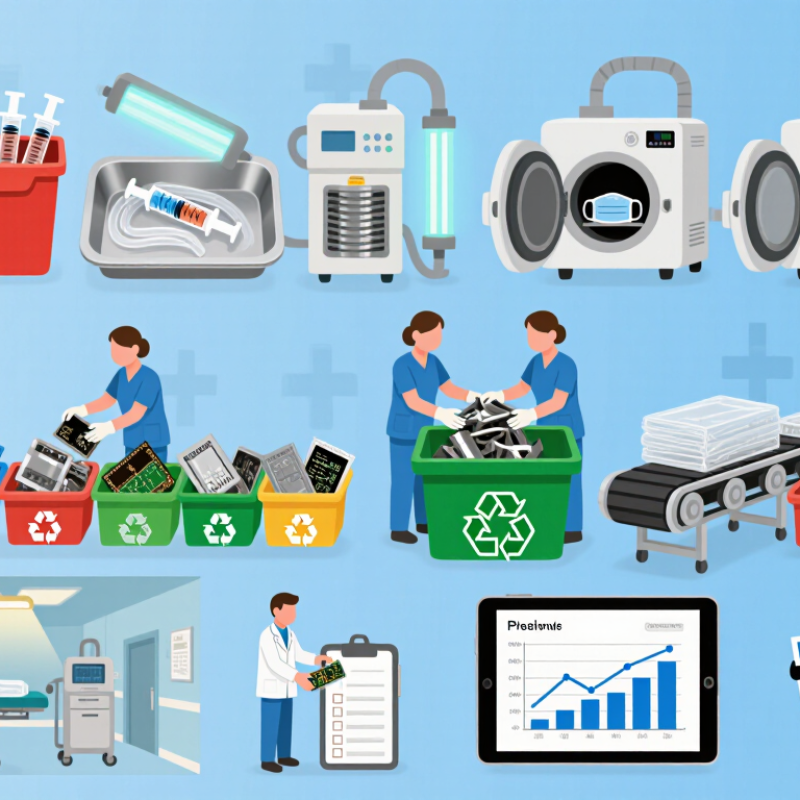 Top 10 formas de reciclar dispositivos médicos desechables?