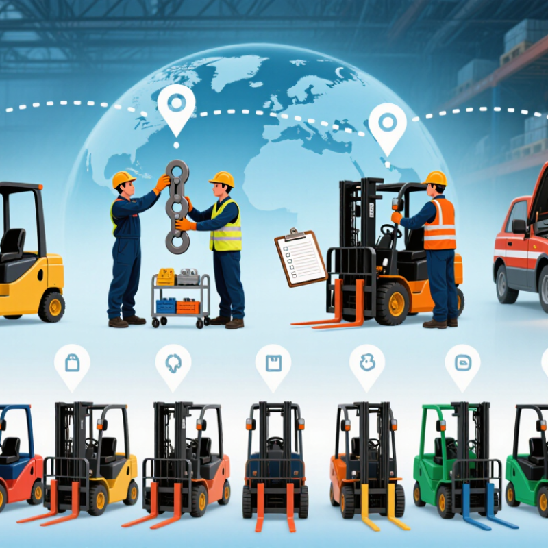 China Top 10 Forklift Service Providers for Global Buyers