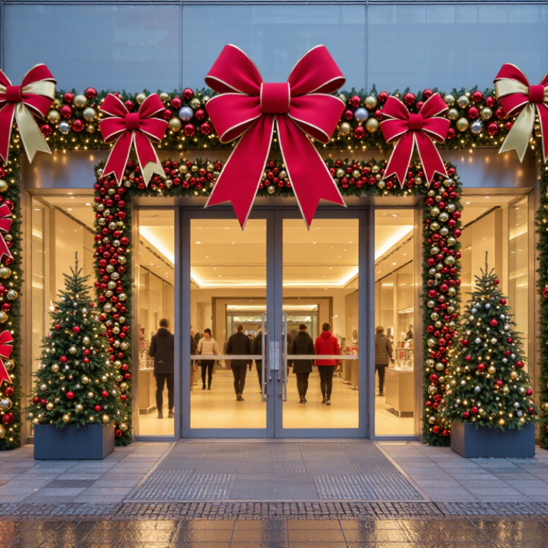 How to Choose Christmas Door Decorations for Retail