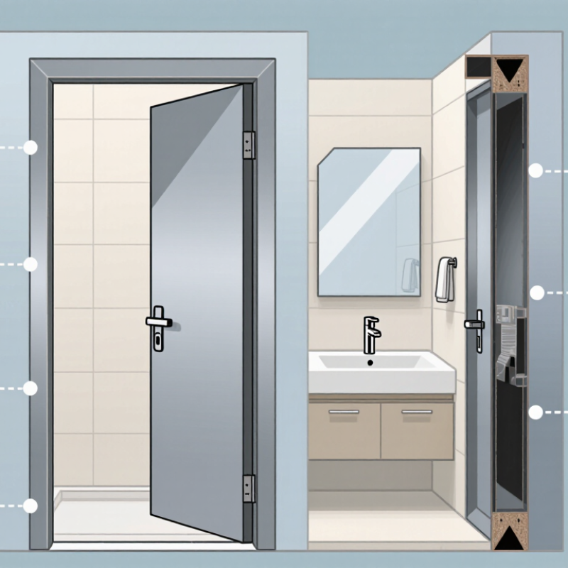 How to Choose the Best China Aluminum Bathroom Door?
