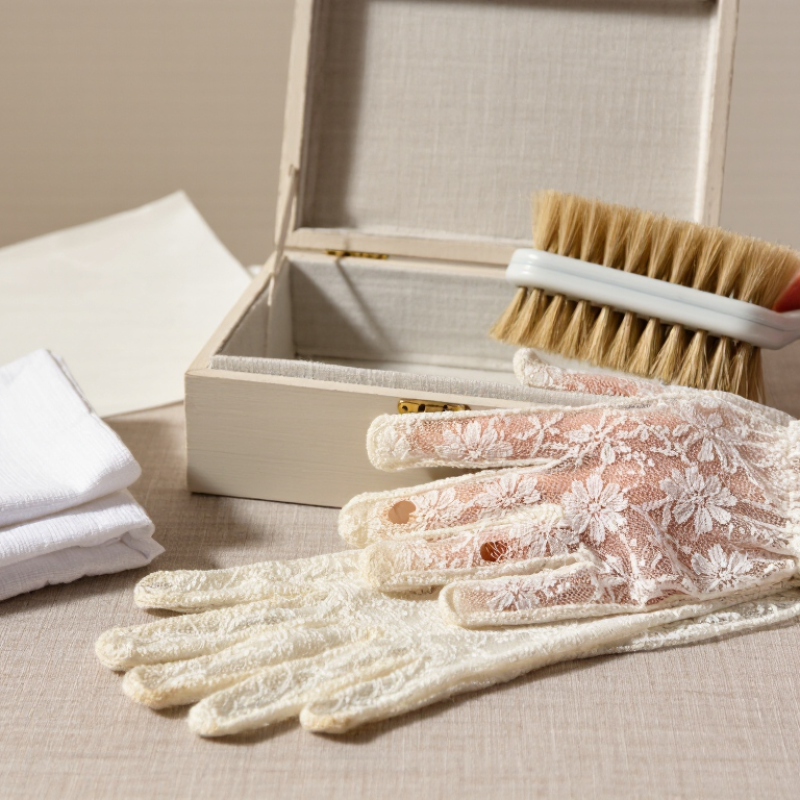 How to Care for Vintage Lace Gloves