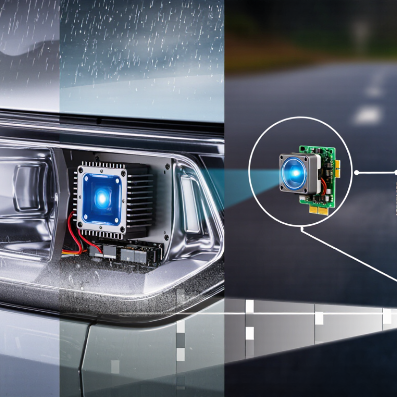 Quais fatores afetaram o desempenho da iluminação automotiva?