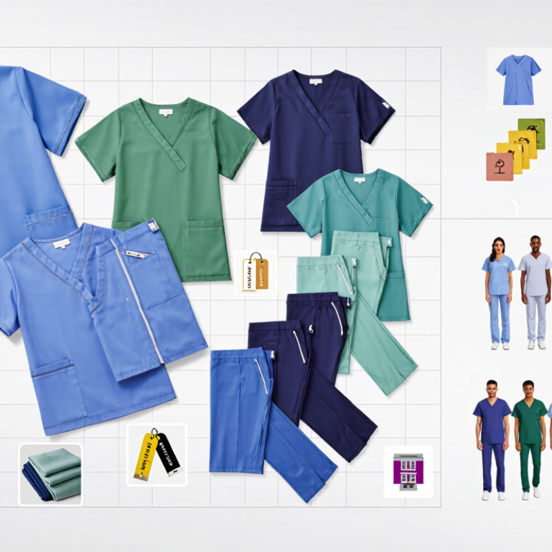 Top V Neck Scrub Set Suppliers for Global Buyers