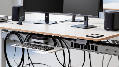 Why Choose a Desk Cable Management Tray for Your Office?