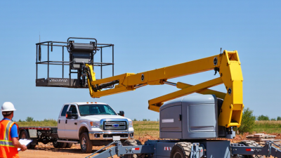 How to Choose the Best Towable Boom Lift Rental?