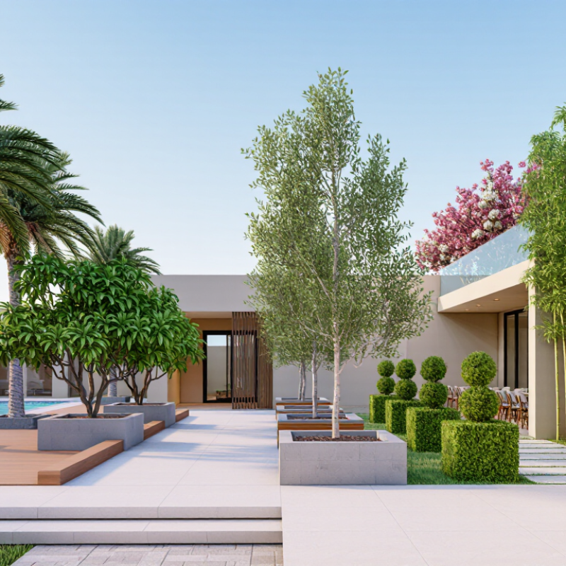 What Are the Top Types of Artificial Outdoor Trees?