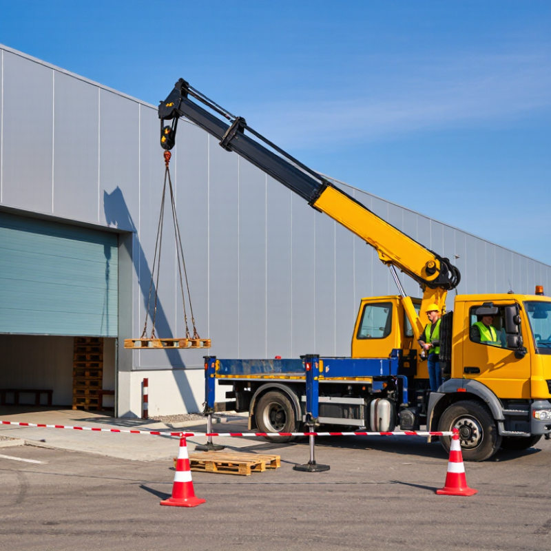What Is a Small Crane Truck and How Does It Work?