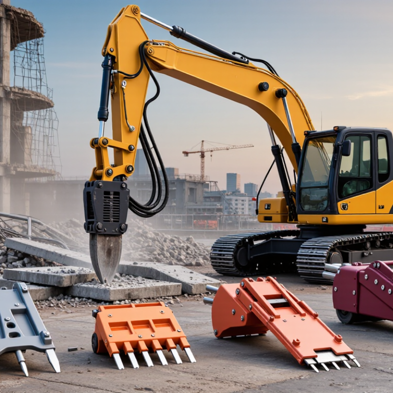 How to Choose Demolition Attachments for Excavators?