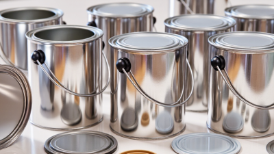How to Choose Empty Paint Can Components?