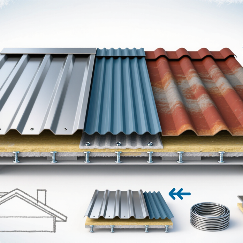 How to Choose Metal Roof Panels for Your Project?