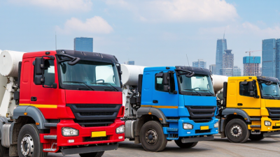 China Top 10 Concrete Lorry Manufacturers for Global Buyers
